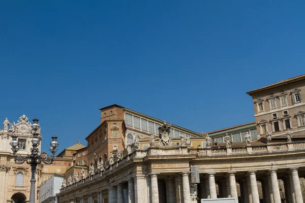 Vatikan, Roma, İtalya içerisinde Vatikan binalarda. s bir parçası — Stok fotoğraf