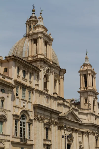 Svatý agnese v Janku v piazza navona, Řím, Itálie — Stock fotografie