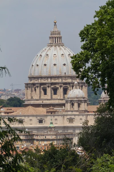 Basilica di san pietro, Vatikán, Róma, Olaszország — Stock Fotó