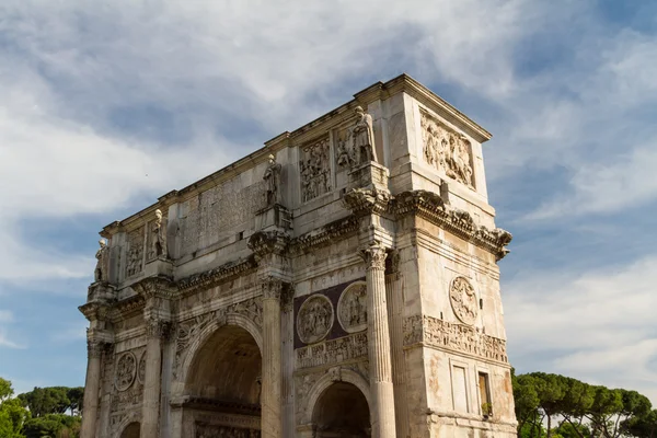O Arco de Constantino, Roma, Itália — Fotografia de Stock