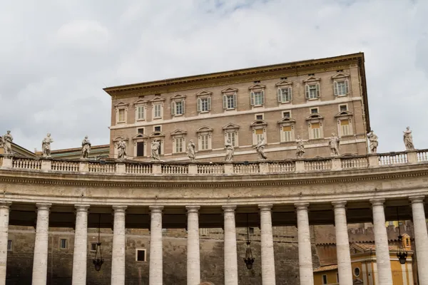 Gebäude in vatican, der heilige See innerhalb Roms — Stockfoto