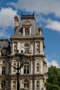 Tarihi bina Paris'te Fransa
