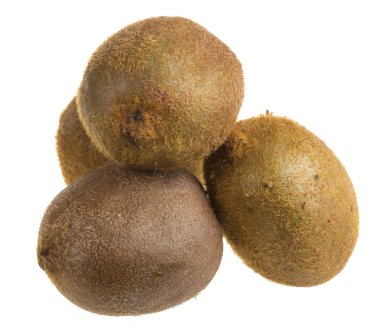 izole kiwi meyveler