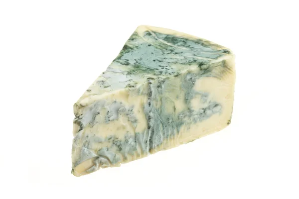 소프트 블루 치즈, 흰색 절연의 — 스톡 사진