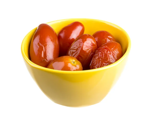 Pickled red tomatoes — Stock Photo, Image