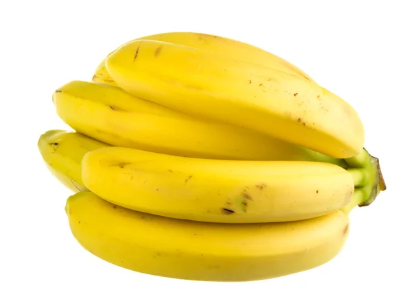 Bunch of bananas on white background — Stock Photo, Image