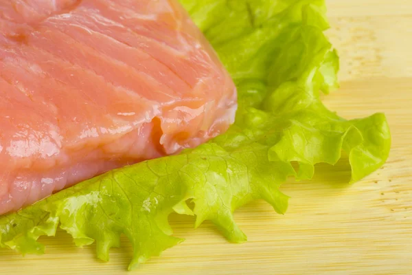 Fresh trout fillet — Stock Photo, Image