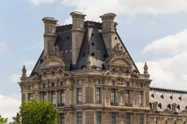 Tarihi bina Paris'te Fransa