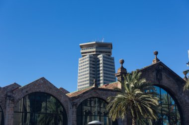 Şehir o büyük mimari ilgi binalar cephe