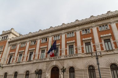 Roma, İtalya. eski şehrin tipik mimari detaylar