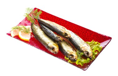 füme sprat - iştah açıcı aperatif