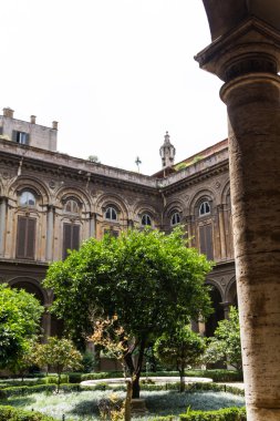Roma, İtalya. eski şehrin tipik mimari detaylar