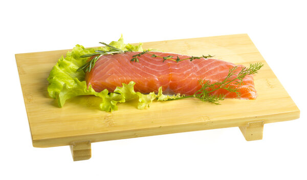 Филе лосося с гарниром
