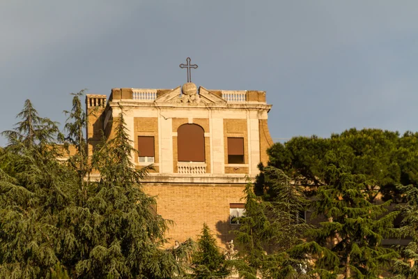 Great church in center of Rome, Italy. — Stock Photo, Image