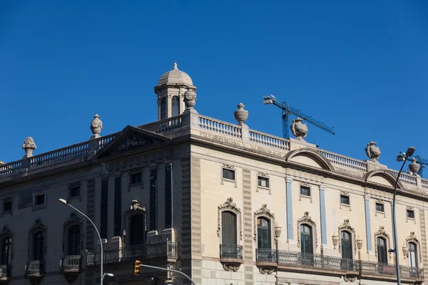 Fassaden von großem architektonischem Interesse in der Stadt — Stockfoto