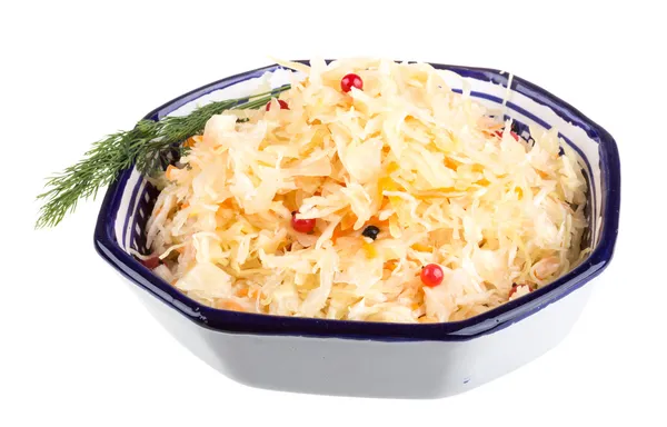 Sauerkraut - Russian national food — Stock Photo, Image