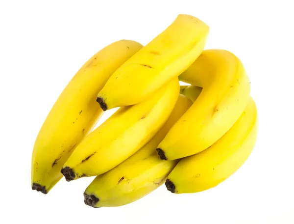 Bunch of bananas on white background — Stock Photo, Image