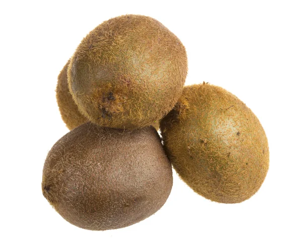 Geïsoleerde kiwi vruchten — Stockfoto