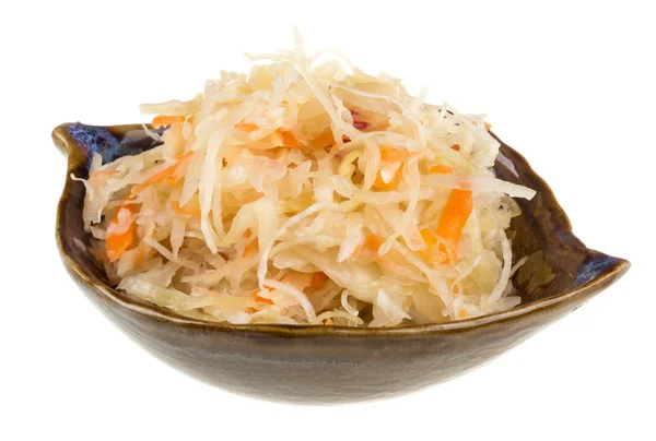 Sauerkraut - Russian national food — Stock Photo, Image