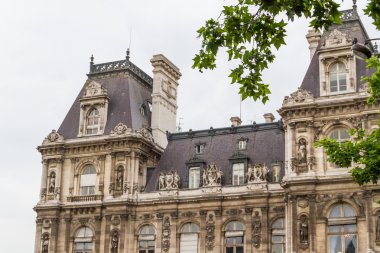Tarihi bina Paris'te Fransa