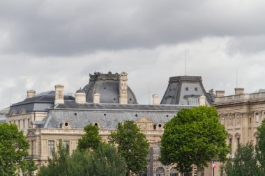 Tarihi bina Paris'te Fransa