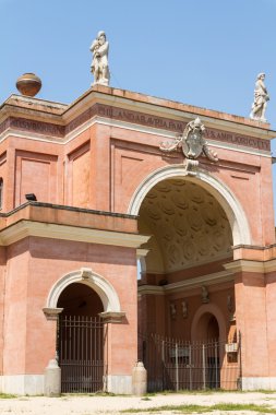 Roma, İtalya. eski şehrin tipik mimari detaylar