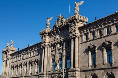 Şehir o büyük mimari ilgi binalar cephe