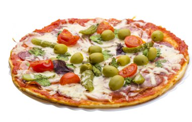 salamlı pizza