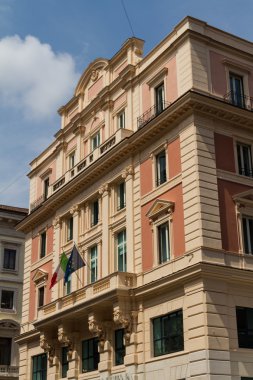 Roma, İtalya. eski şehrin tipik mimari detaylar