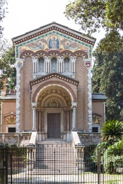 Roma, İtalya. eski şehrin tipik mimari detaylar