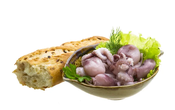 Marinerad bläckfisk — Stockfoto