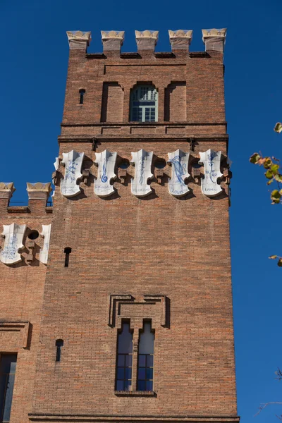 Barcellona Ciudadela Castello dei Tre Draghi di Domenech i Montaner a — Foto Stock