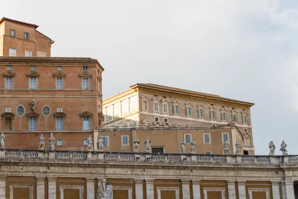 Byggnader i Vatikanen, Vatikanstaten i Rom, Italien. del av s — Stockfoto