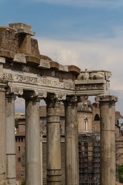 建筑遗址和古列在罗马，意大利 — 图库照片