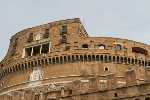 The Mausoleum of Hadrian, usually known as the Castel Sant'Angel — Stock Photo, Image