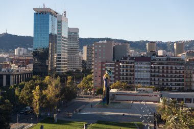 Şehir o büyük mimari ilgi binalar cephe