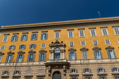 Roma, İtalya. eski şehrin tipik mimari detaylar