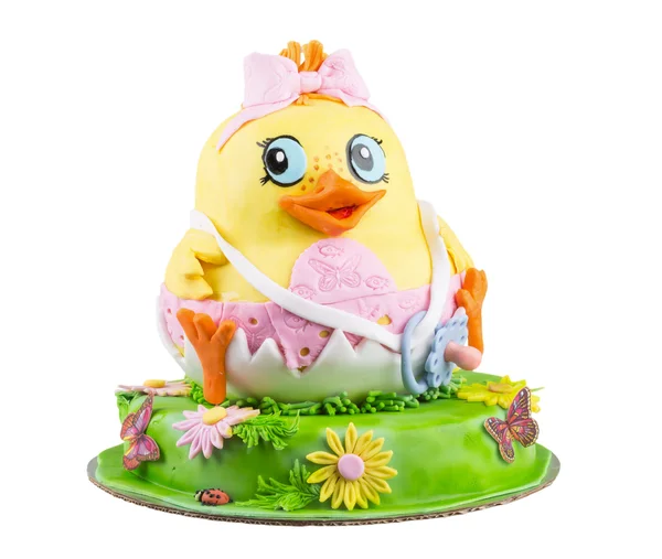 Children cake Chicken — Stock Photo, Image