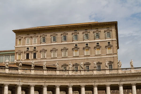 Byggnader i Vatikanen, Vatikanstaten i Rom, Italien. del av s — Stockfoto