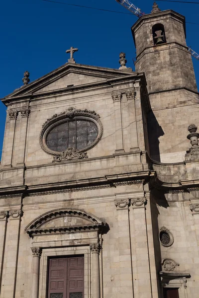 Fachadas de edifícios de grande interesse arquitetônico na cidade o — Fotografia de Stock