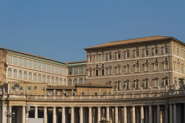 Edificios en el Vaticano, la Santa Sede en Roma, Italia. Parte de S — Foto de Stock