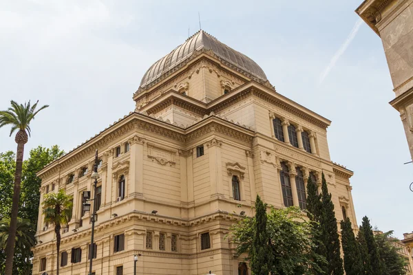 Synagoge und das jüdische Ghetto in Rom, Italien — Stockfoto