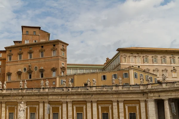 Byggnader i Vatikanen, Vatikanstaten i Rom, Italien. del av s — Stockfoto