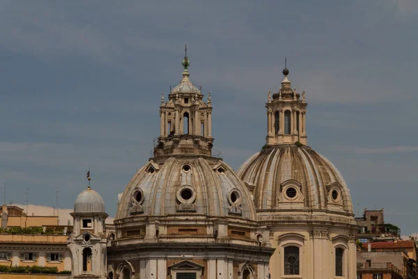 Del santissimo nome Chiesa di maria al foro Borghese'nin ve santa ma — Stok fotoğraf