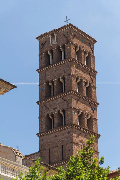 Grande igreja no centro de Roma, Itália . — Fotografia de Stock