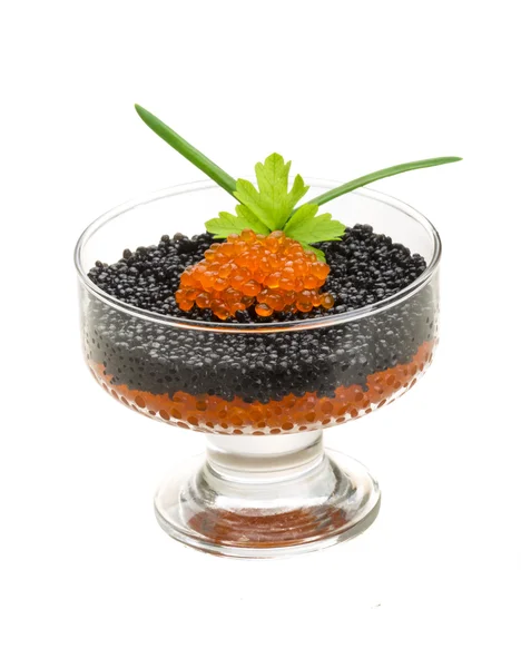 Rad et caviar noir — Photo