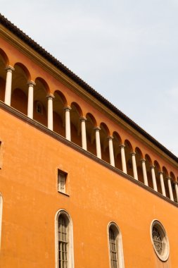 Roma, İtalya. eski şehrin tipik mimari detaylar