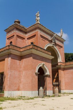 Roma, İtalya. eski şehrin tipik mimari detaylar