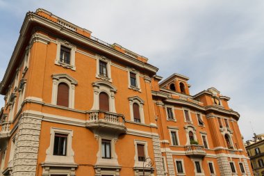 Roma, İtalya. eski şehrin tipik mimari detaylar