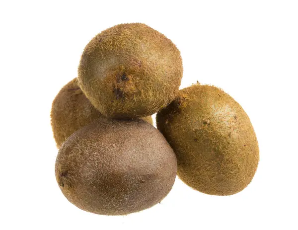 Geïsoleerde kiwi vruchten — Stockfoto